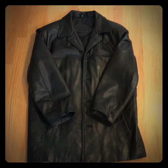 bostonian leather jacket